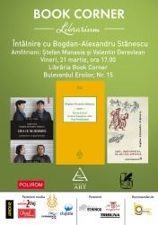 Bogdan-Alexandru Stănescu la Book Corner