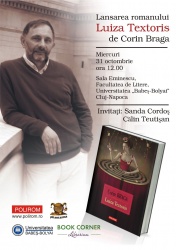 Lansare "Luiza Textoris" de Corin Braga