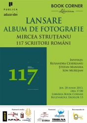 Lansare album foto: 117 scriitori români - Mircea Struţeanu