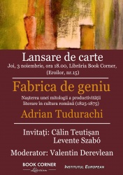 Lansare de carte // Adrian Tudurachi - Fabrica de geniu