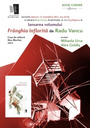 Lansare de carte "Frânghia înflorită" - Radu Vancu