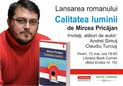 Mircea Pricăjan la Book Corner