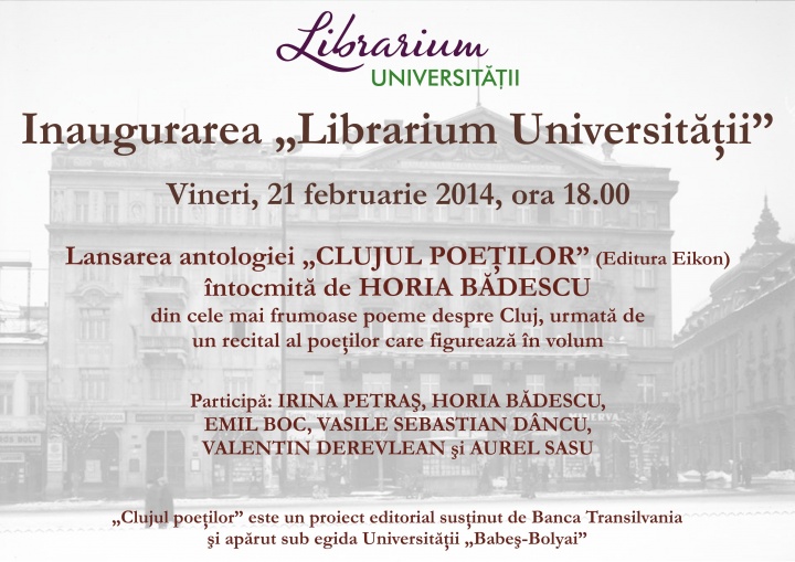 Inaugurarea Librarium Universităţii