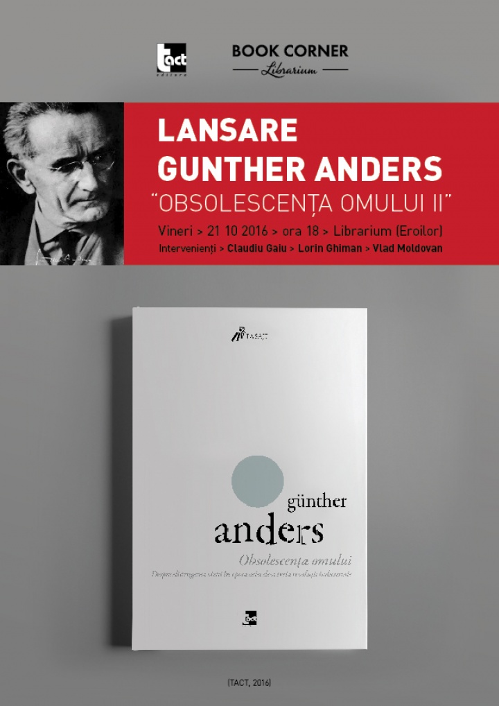 Lansare Gunther Anders