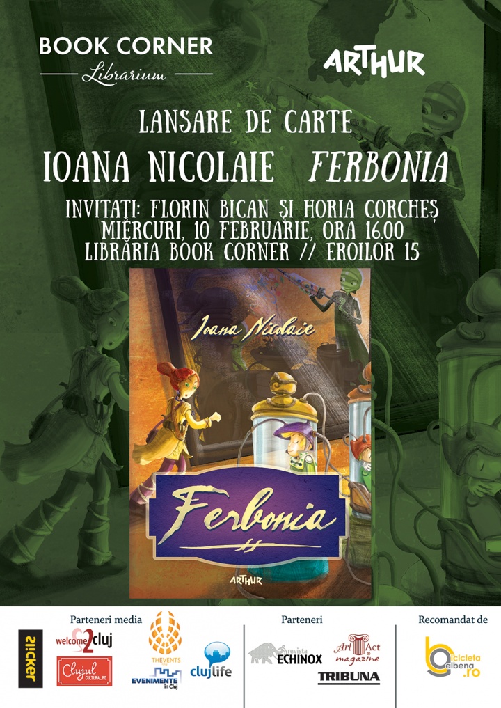 Lansare de carte // Ioana Nicolaie - Ferbonia