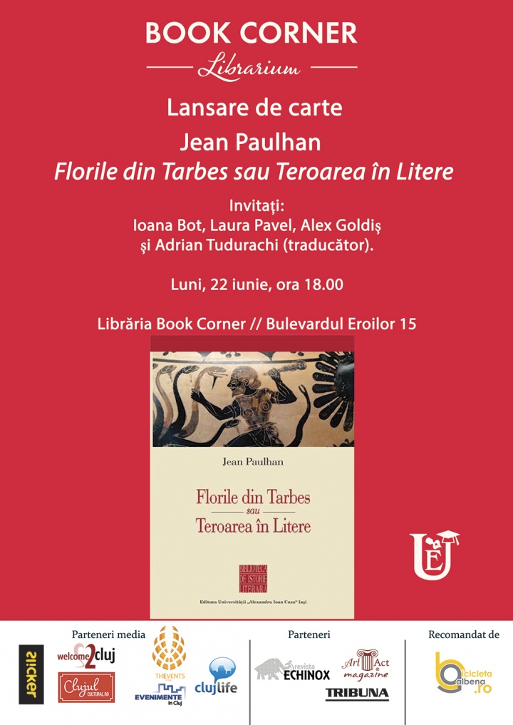 Lansare de carte // Jean Paulhan - Florile din Tarbes