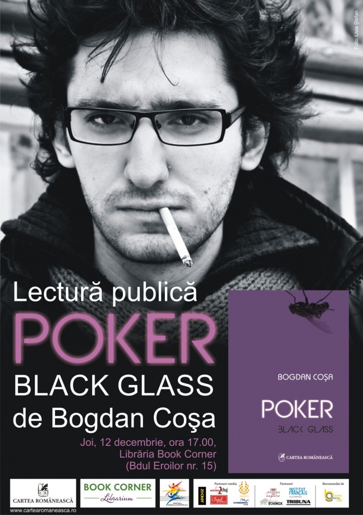 Lectură publică Poker. Black Glas - Bogdan Coşa