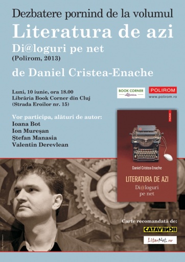 Daniel Cristea-Enache la Book Corner